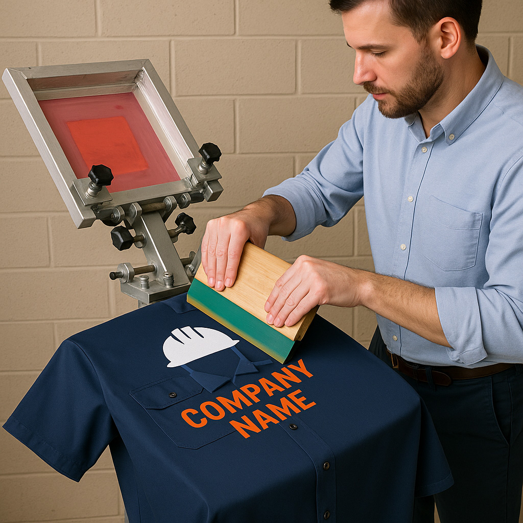 چاپ لباس کار و لباس فرم: انتخابی برای تقویت هویت برند سازمانی