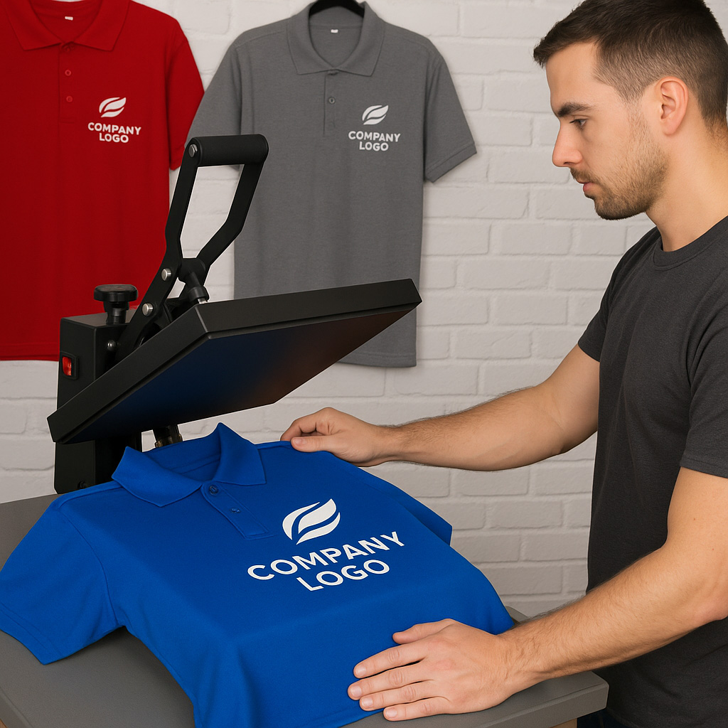 چاپ پوشاک سازمانی برای کارکنان: راهنمای انتخاب بهترین چاپ برای برندها