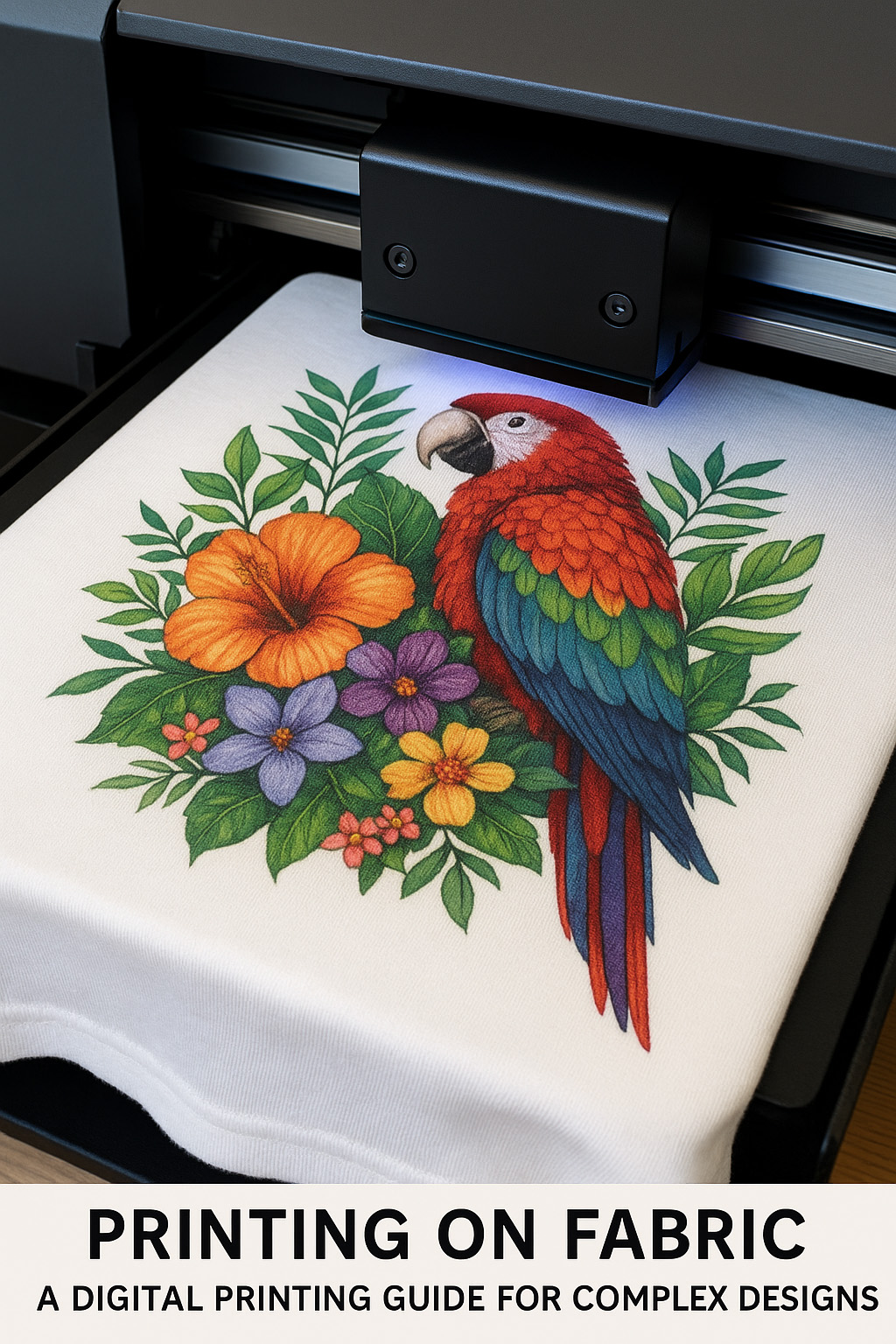 چاپ عکس روی پارچه: راهنمای چاپ دیجیتال برای طرح‌های پیچیده