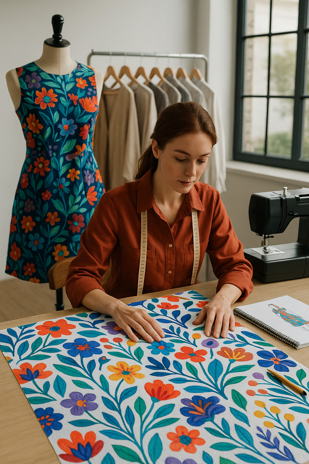 چاپ پارچه برای طراحان مد: چگونه طرح‌های منحصربه‌فرد خلق کنیم؟